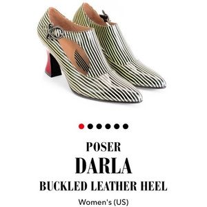 John Fluevog Darla heels, Poser family size 9